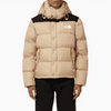 Detachable Sleeve Hooded Puffer Jacket